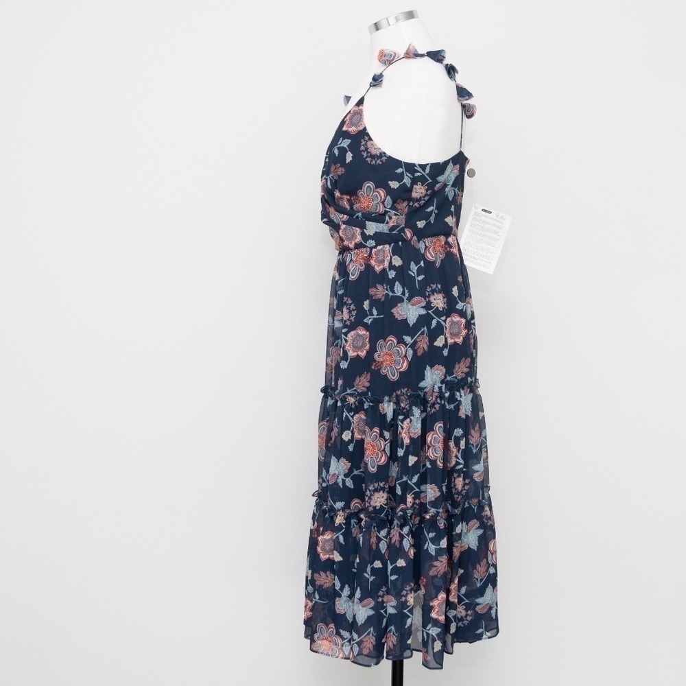 SACHIN & BABI Dalia tiered floral-print chiffon midi dress. - Picture 7 of 15